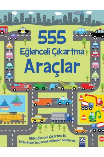 555 Eğlenceli Çıkartma - Araçlar 555 Eğlenceli Çıkartma - Araçlar