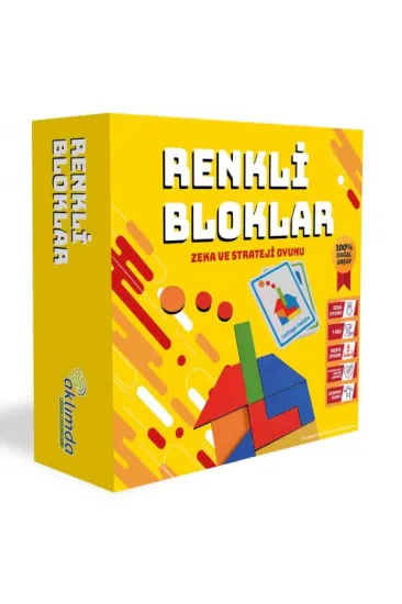 Renkli Bloklar (Ahşap) Renkli Bloklar (Ahşap)