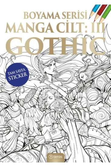 Manga Boyama Cilt III: Gothic Manga Boyama Cilt III: Gothic