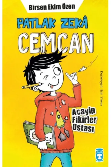 Patlak Zeka Cemcan - Acayip Fikirler Ustası (Fleksi Cilt)