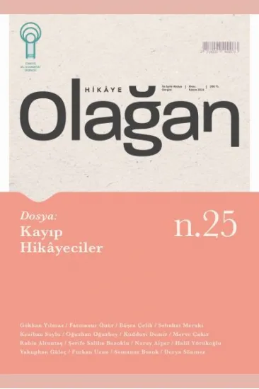 Olağan Hikaye (25. Sayı) Olağan Hikaye (25. Sayı)