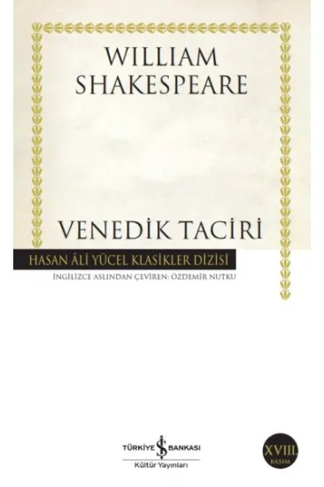 Venedik Taciri - Hasan Ali Yücel Klasikleri