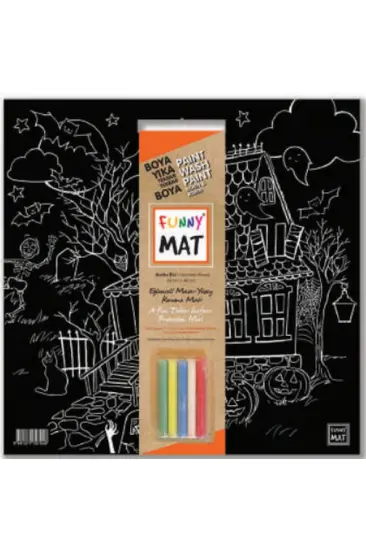 Funny Mat - Korku Evi 40x40cm
