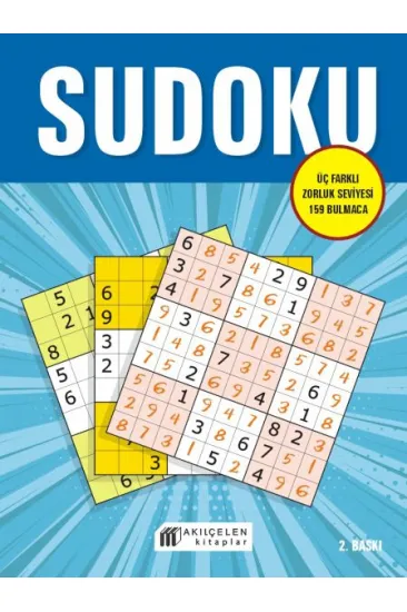 Sudoku – Üç Farklı Zorluk Seviyesi 147 Bulmaca Sudoku – Üç Farklı Zorluk Seviyesi 147 Bulmaca