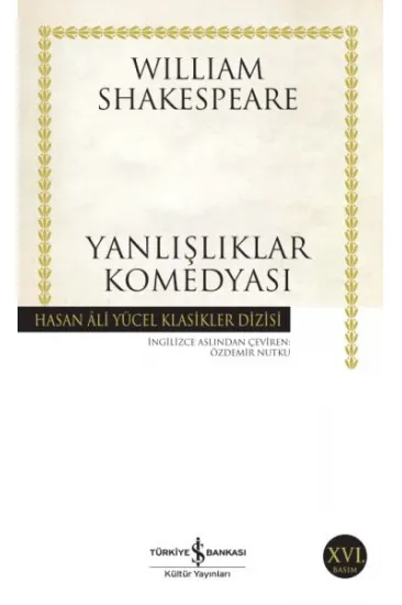 Yanlışlıklar Komedyası - Hasan Ali Yücel Klasikleri Yanlışlıklar Komedyası - Hasan Ali Yücel Klasikleri