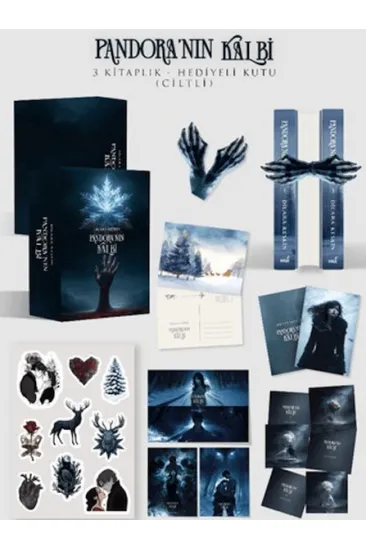 Pandora'nın Kalbi 3 Kitap Takım - Hediye Kutulu