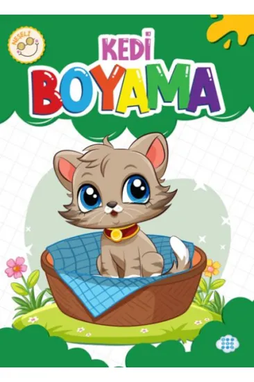 Neşeli Kedi Boyama Neşeli Kedi Boyama