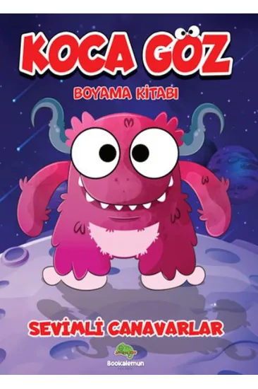 Koca Göz Boyama – Sevimli Canavarlar Koca Göz Boyama – Sevimli Canavarlar