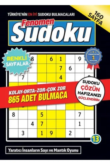 Fenomen Sudoku 13 Fenomen Sudoku 13
