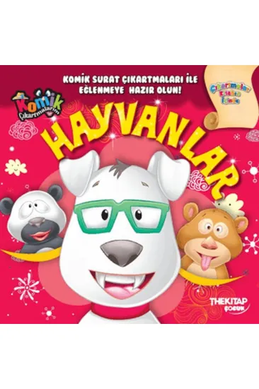 Komik Çıkartmalarım Hayvanlar Komik Çıkartmalarım Hayvanlar