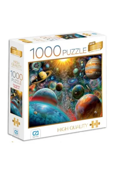 Gezegenler Puzzle 1000