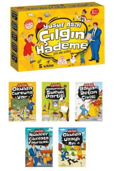 Çılgın Hademe Seti (5 Kitap-Soru Kitapçığı) Çılgın Hademe Seti (5 Kitap-Soru Kitapçığı)