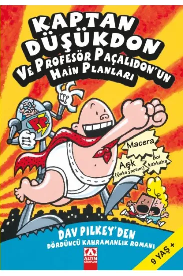 Kaptan Düşükdon ve Profesör Paçalıdonun Hain Planları 4 Kaptan Düşükdon ve Profesör Paçalıdonun Hain Planları 4