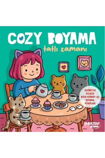 Cozy Boyama - Tatlı Zamanı Cozy Boyama - Tatlı Zamanı