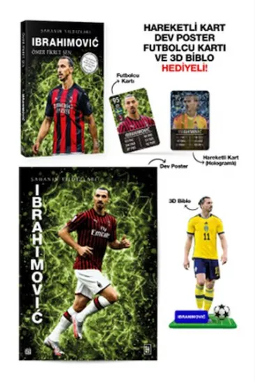 Ibrahimovic - Sahanın Yıldızları - 3D Biblo, Hareketli Ibrahimovic - Sahanın Yıldızları - 3D Biblo, Hareketli