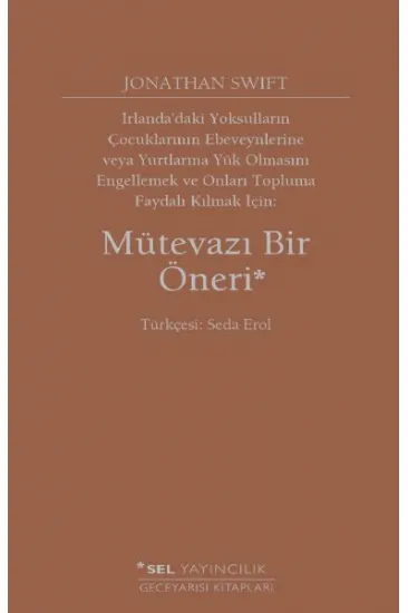 Mütevazı Bir Öneri