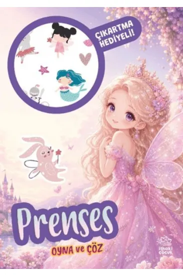 Prenses - Oyna ve Çöz Çıkartmalı Etkinlik Kitabı