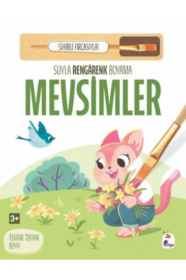 Suyla Rengarenk Boyama - Mevsimler (Sihirli Fırçasıyla)