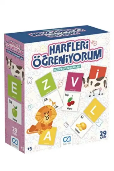 Eğitici - Harfleri Öğreniyorum Eğitici - Harfleri Öğreniyorum
