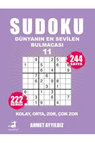 Sudoku Dünyanın En Sevilen Bulmacası 11 Sudoku Dünyanın En Sevilen Bulmacası 11