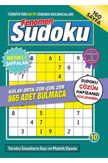 Fenomen Sudoku 10 Fenomen Sudoku 10