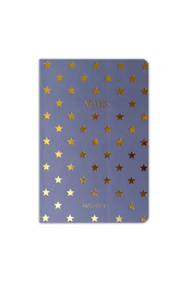 Yıldızlı Mor Defter Yıldızlı Mor Defter