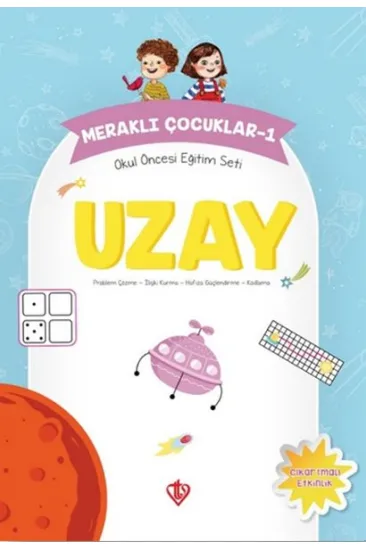 Meraklı Çocuklar 1 - Okul Öncesi Eğitim Seti Uzay