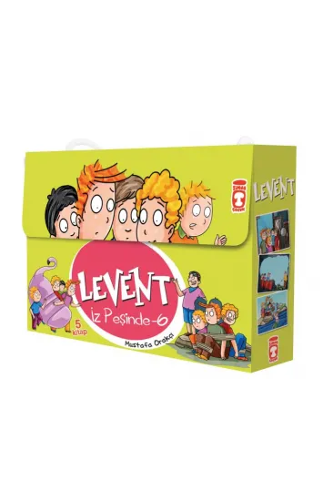 Levent İz Peşinde - 06 Set (5 Kitap Takım)