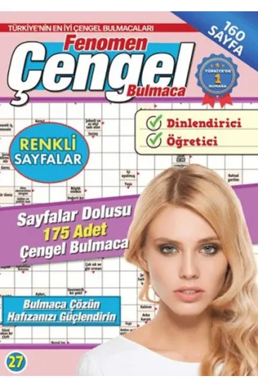 Fenomen Çengel Bulmaca 27 Fenomen Çengel Bulmaca 27