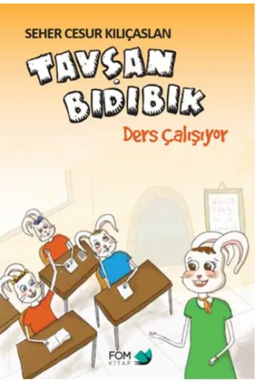 Tavşan Bıdıbık Ders Çalışıyor