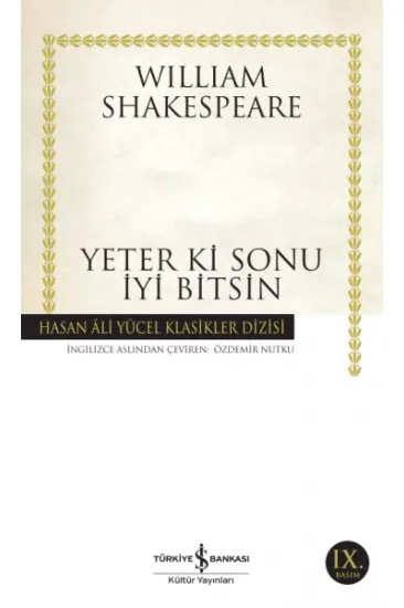 Yeter Ki Sonu İyi Bitsin - Hasan Ali Yücel Klasikleri Yeter Ki Sonu İyi Bitsin - Hasan Ali Yücel Klasikleri