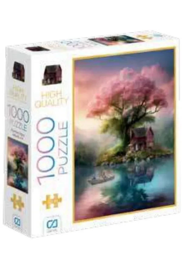 Pembe Ağaç Puzzle 1000