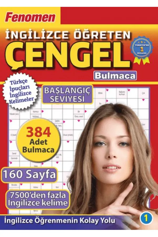Fenomen İngilizce Öğreten Çengel Bulmaca Başlangıç Seviyesi Fenomen İngilizce Öğreten Çengel Bulmaca Başlangıç Seviyesi