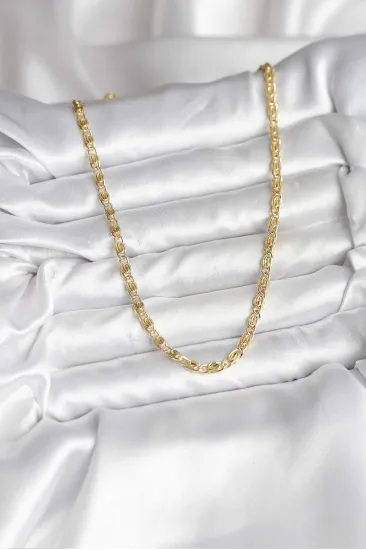 14K Gold Renk Kaplama Zincir Model CM Kadın Kolye