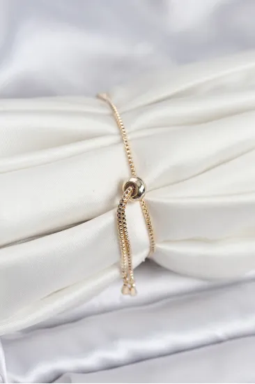 Kuğu Model Zirkon Taşlı Gold Renk Asansörlü Su Yolu Bileklik Kuğu Model Zirkon Taşlı Gold Renk Asansörlü Su Yolu Bileklik