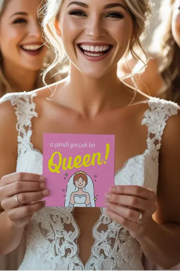 Bekarlığa Veda Bride To Be Temalı Motto Kartları 20 Adet Eğlenceli Hatıra Kartı