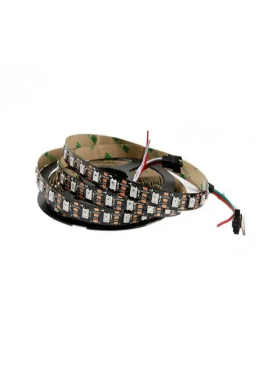 WS2812B RGB Magic Şerit Led 5V 60 Led/m Dijital FPC WS2812B RGB Magic Şerit Led 5V 60 Led/m Dijital FPC