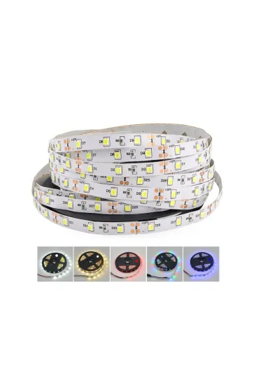 Powerlux 5M 2835 Tek Çipli Şerit Led Beyaz-Günışığı Powerlux 5M 2835 Tek Çipli Şerit Led Beyaz-Günışığı