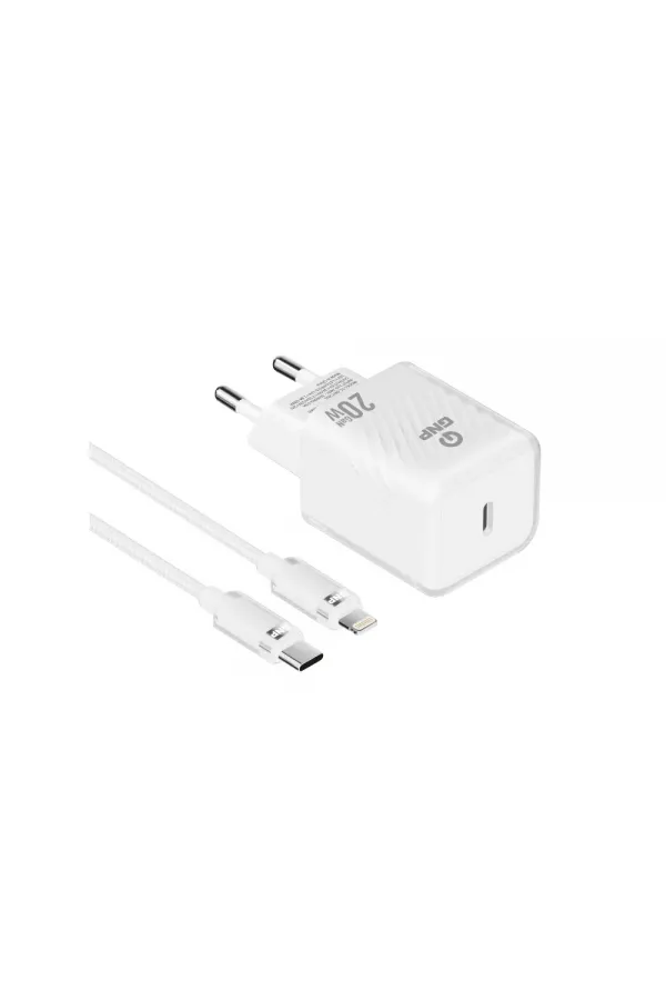 GNP Transparent 20W GaN Hızlı Şarj Seti