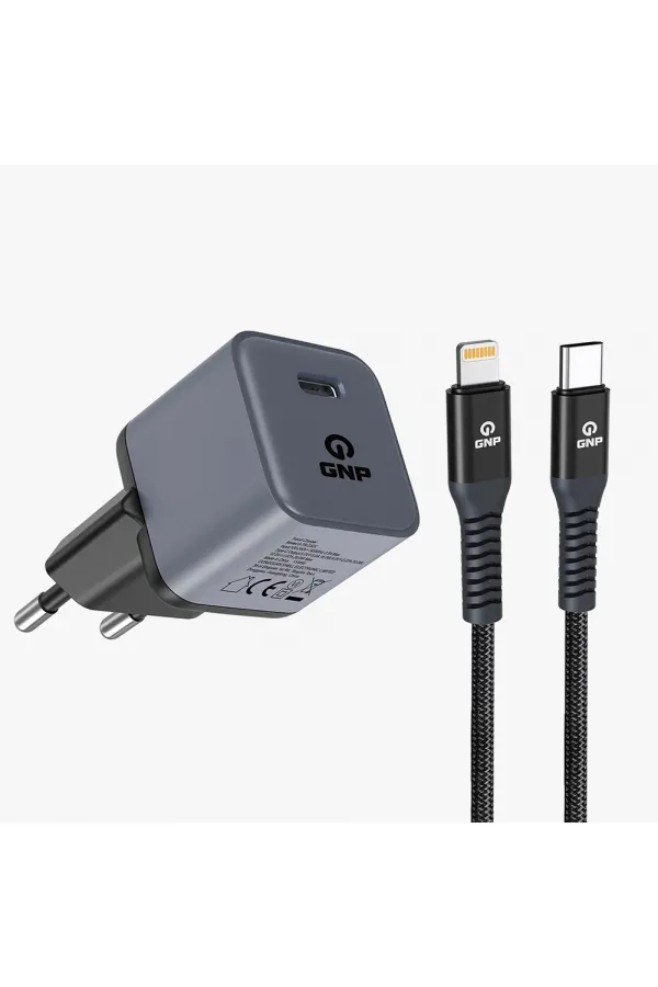 GNP 20W GaN Teknolojili Lightning Hızlı Şarj Seti