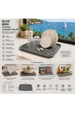 SİLİKON BULAŞIK - LAVABO KURUTMA MATI - HALISI (5637) SİLİKON BULAŞIK - LAVABO KURUTMA MATI - HALISI (5637)