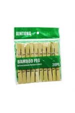20PCS AHŞAP BAMBU MANDAL (5637) 20PCS AHŞAP BAMBU MANDAL (5637)