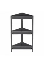 GRİ ÜÇGEN ÇUKUR PRATİK RAF ÜNİTESİ PLASTİK (5637) GRİ ÜÇGEN ÇUKUR PRATİK RAF ÜNİTESİ PLASTİK (5637)