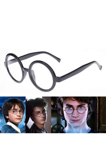 Siyah Çerçeveli Harry Potter Gözlüğü (5637)