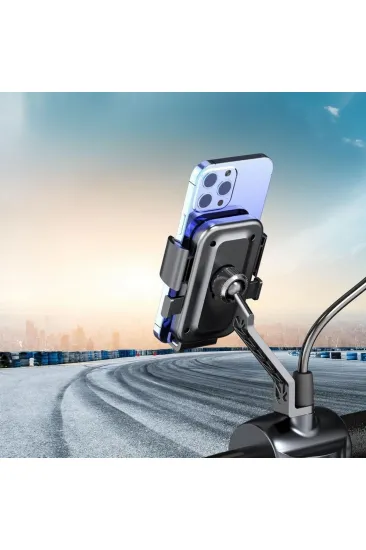Motor,Motosiklet,Bisiklet ,Scooter İçin 360 Derece Dönebilen Dikiz Aynası Versiyonu Telefon Tutucu Aparat (5637) Motor,Motosiklet,Bisiklet ,Scooter İçin 360 Derece Dönebilen Dikiz Aynası Versiyonu Telefon Tutucu Aparat (5637)