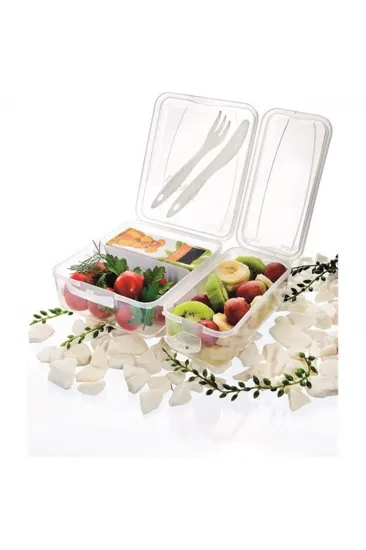 Takeaway Ergonomik Asorti Çatal Bıçaklı Pratik Yoğurt Saklama Kabı (5637) Takeaway Ergonomik Asorti Çatal Bıçaklı Pratik Yoğurt Saklama Kabı (5637)