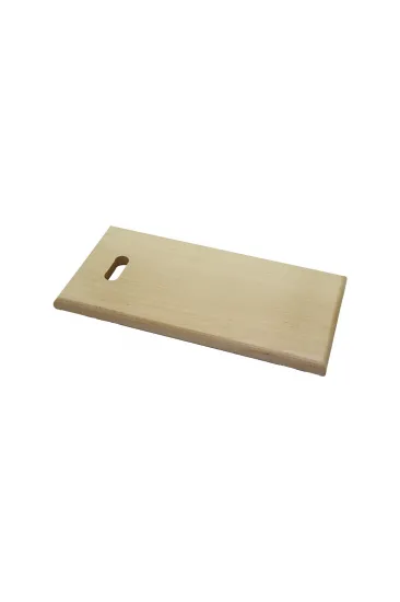 20X40CM   KALIN=2.5CM  AHŞAP KESİM PANOSU - ET TAHTASI  EL GEÇMELİ KULP (5637)