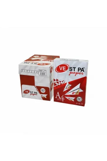VE STPA OFFICE PAPER A4 FOTOKOPİ KAĞIT 2500LÜ 210X297MM (5637)