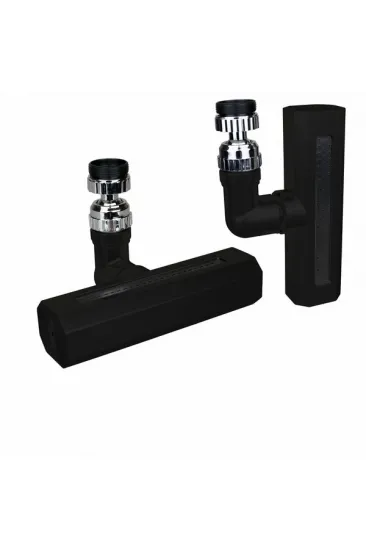 SİYAH  GENİŞ  360 DERECE DÖNEBİLENOYNAR BAŞLIK - 4 MOD  PERLATÖR ŞELALE MUSLUK UCU KTX-3288 (5637)