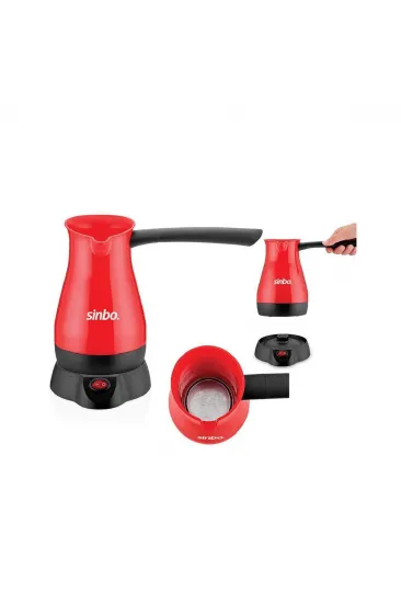 ELEKTRİKLİ CEZVE PLS. TÜRK KAHVE MAKİNE ÇELİK GİZLİ REZİSTANS 700W 5 FİNCAN - 400ML SCM-2948 (5637)